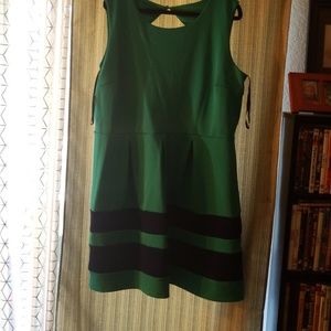 Dress bottom stripes